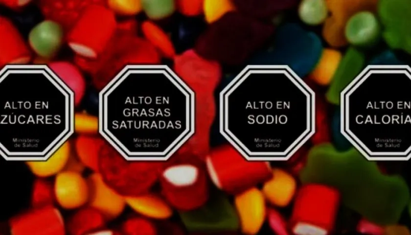 Ilustración para ley comida chatarra.