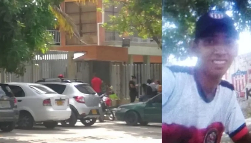 El cuerpo de Kevin José Querales Puello permanece en Medicina Legal. 