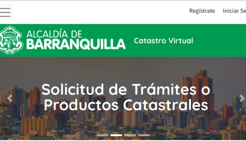 Catastro en línea.