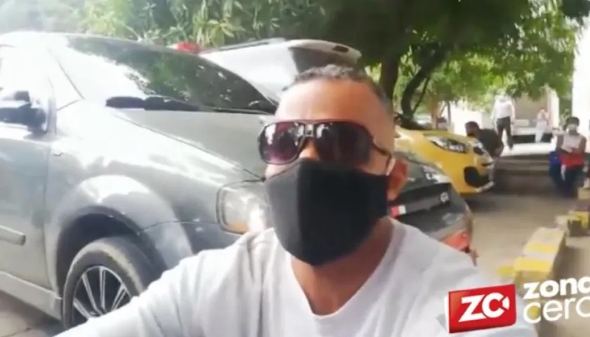 John Livinton Turcio, padre de la víctima. 