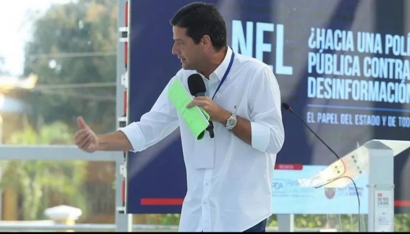 Mauricio Gómez, Senador Liberal.