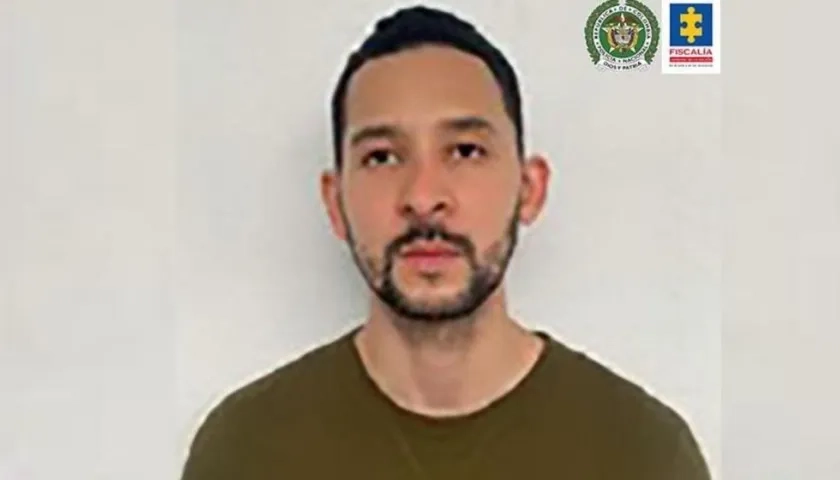 Manuel Enrique Bastidas Herrera, capturado con fines de extradición.