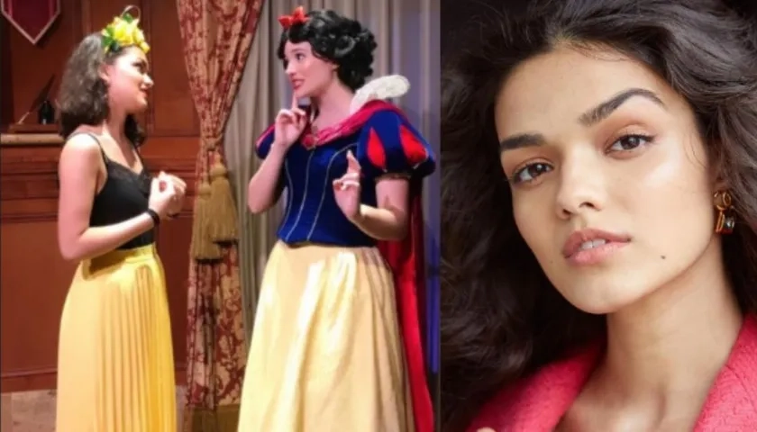 La actriz estadounidense Rachel Zegler.