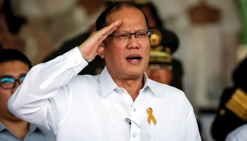 El expresidente de Filipinas Benigno Aquino Cojuangco