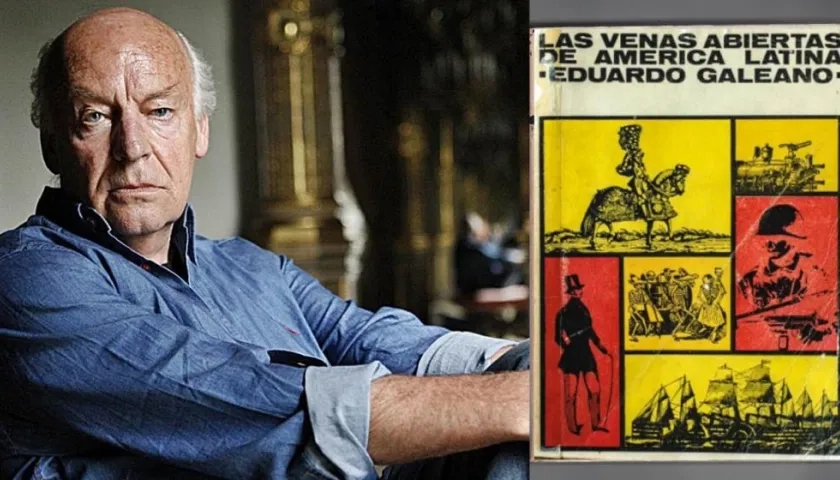 Eduardo Galeano y su obra 'Las venas abiertas de América Latina'. 
