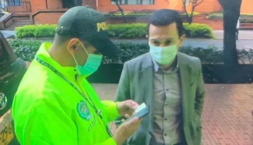 Captura de Guillermo León Acevedo, conocido como "Memo Fantasma".