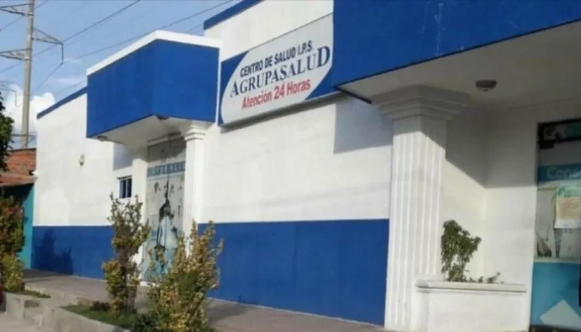 Ambas víctimas fueron llevadas al puesto de salud Agrupasalud. 