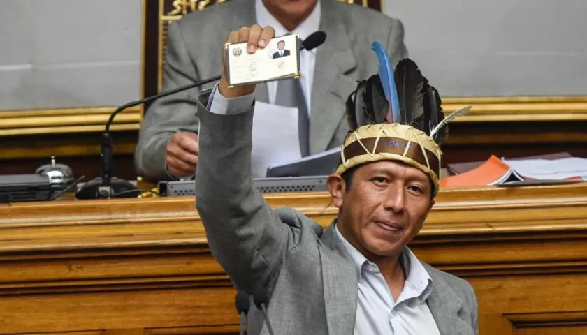 Romel Guzamana, exdiputado opositor venezolano.  