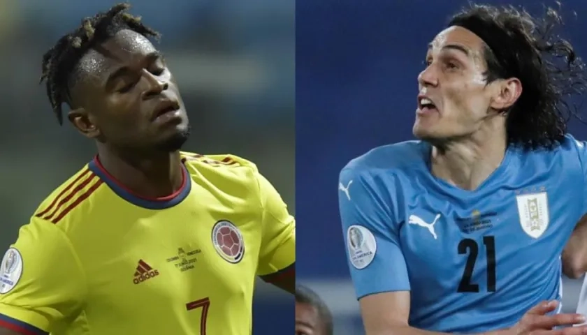 Duván Zapata y Edison Cavani son de los delanteros referentes de cada equipo. 