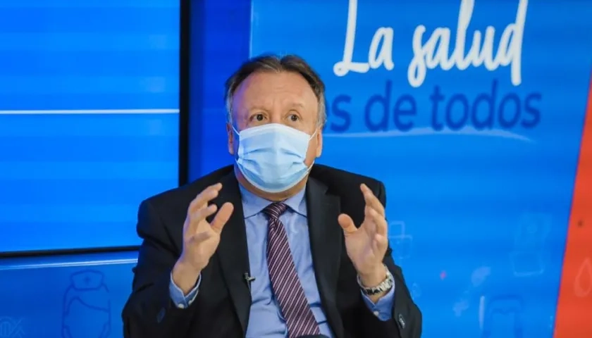 Luis Moscoso, viceministro de Salud Pública y Prestación de Servicios.