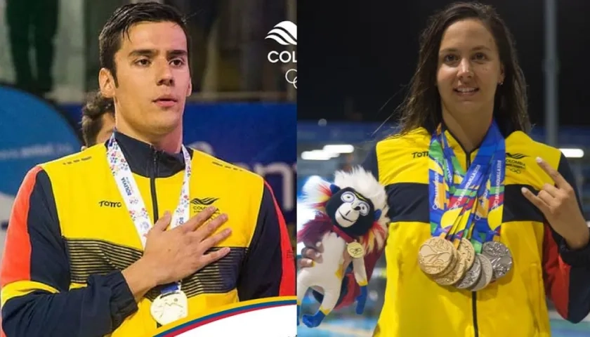 Jorge Murillo e Isabella Arcila