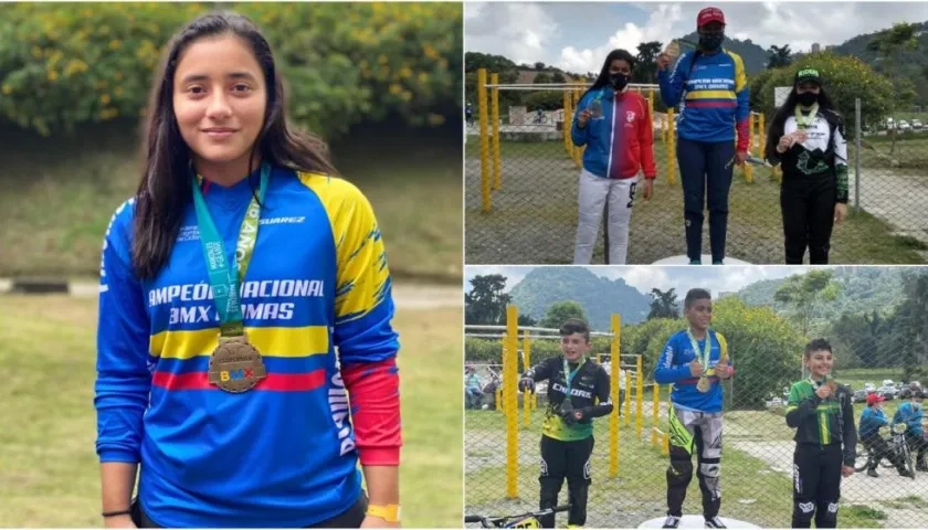 Sharid Fayad, Sofía Arrieta y Wilson García.