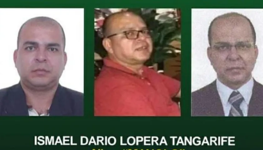 Cartel con el que buscan a Ismael Darío Lopera.
