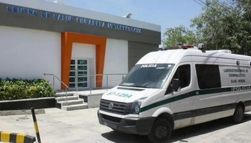 Edgar Alexander Montiel Marín fue llevado en primera instancia al Hospital Materno Infantil de la Ciudadela Metropolitana. 