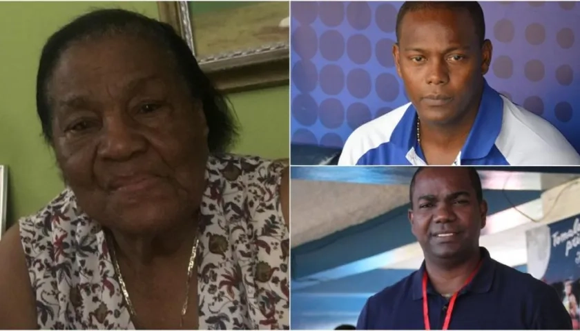 Visitación Herazo, madre de los hermanos Rentería. 