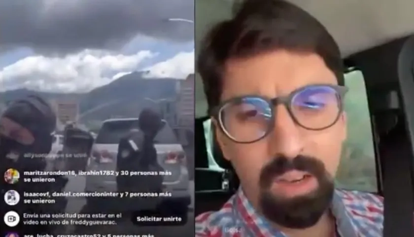 El exdiputado venezolano Freddy Guevara.