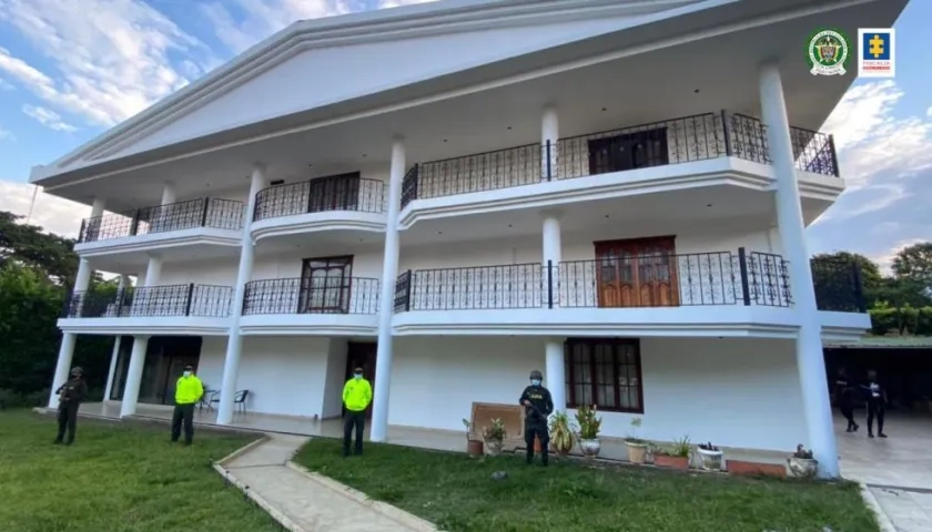 Bienes de 'Pacho Herrera' ocupados por la Fiscalía.