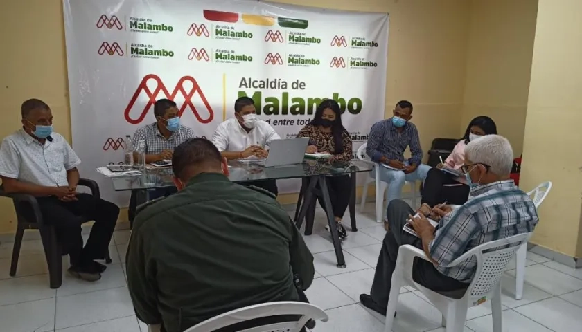 Consejo de seguridad de la Alcaldía de Malambo.
