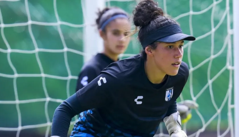 Vanessa Córdoba, arquera colombiana. 