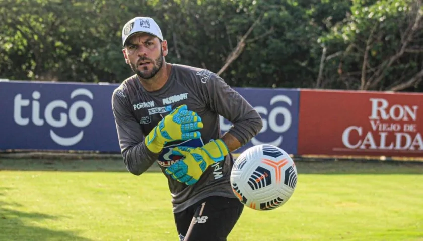 Sebastián Viera, capitán de Junior. 