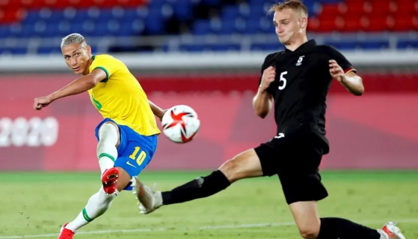 El atacante brasileño Richarlison.