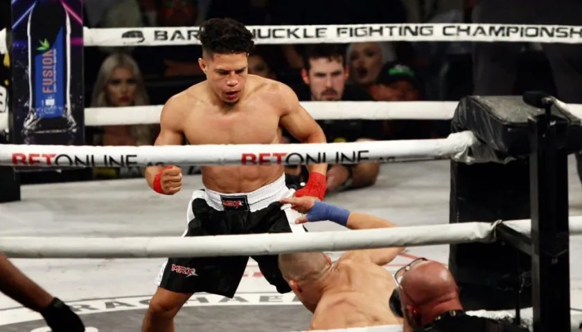 Geane Herrera, luchador colombiano. 