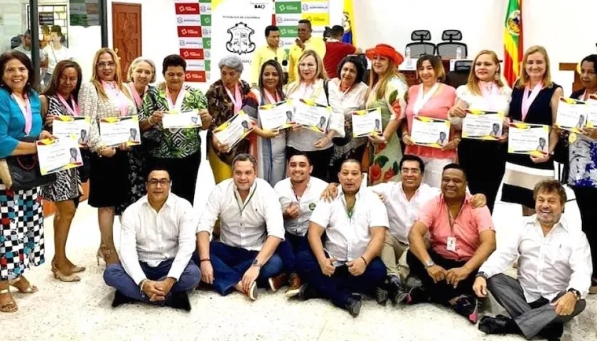 Última sesión presencial del Concejo, antes de la pandemia, para resaltar el Día Internacional de la Mujer.