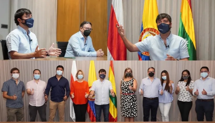 Alcaldía hizo alianza con Cámara de Comercio Colombo Americana para la generación de empleos en el sector BPO.