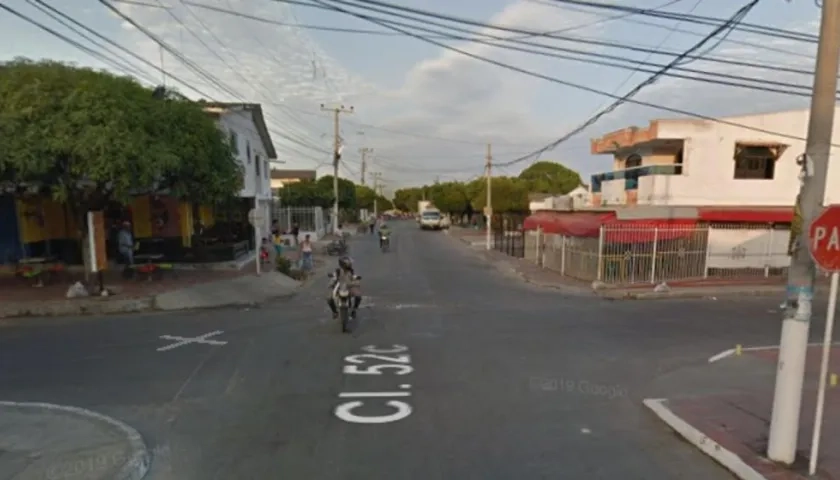 Calle 52C con carrera 9D, barrio Kennedy. 