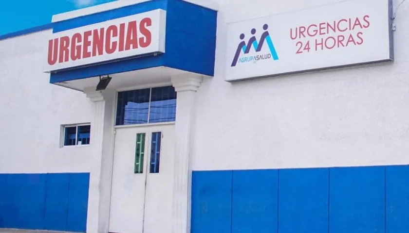 Las dos víctimas fueron llevadas al puesto de salud Agrupasalud. 