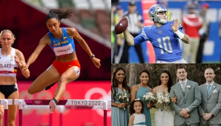 La pareja de esposos Melissa González y David Blough.