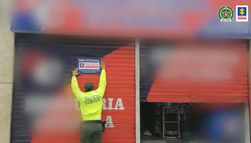 Extinción de dominio por parte de la Fiscalía y la Policía. 