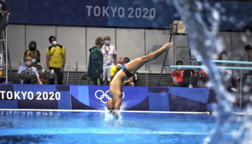 Los clavadistas colombianos no alcanzaron los registros clasificatorios.