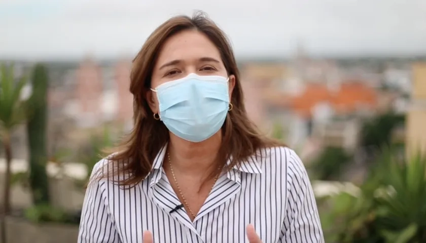 María Teresa Fernández, secretaria de Cultura de Barranquilla.