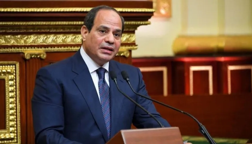 Abdelfatah al Sisi, presidente de Egipto.