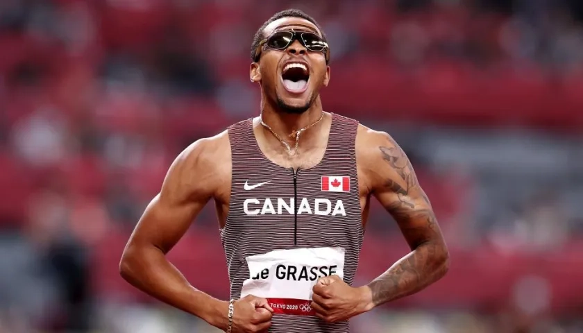 El canadiense Andre de Grasse.