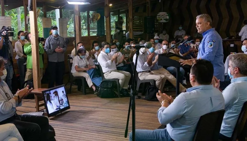 El Presidente de la República, Iván Duque.