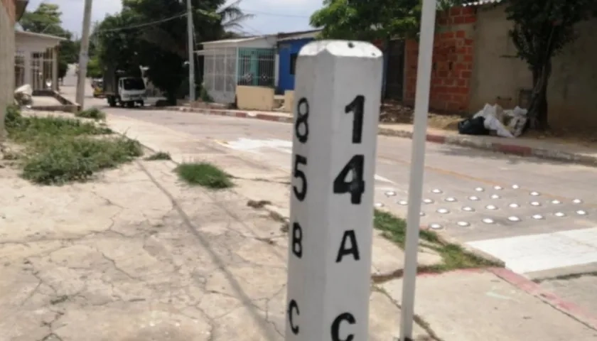 Lugar donde ocurrió el crimen. 