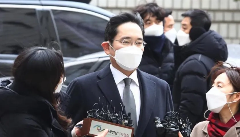Llíder del grupo tecnológico Samsung, Lee Jae-yong.