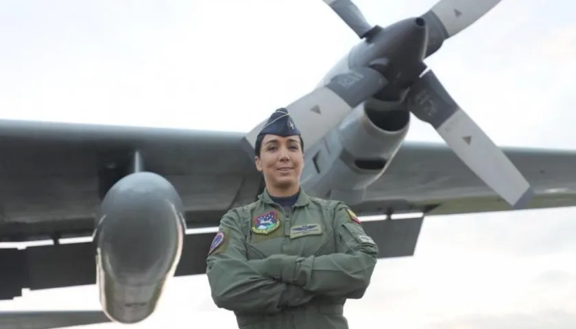 Teniente Coronel Andrea Díaz.