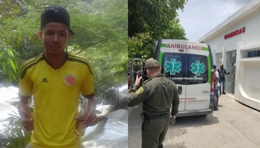 La víctima mortal Jesús Alberto De la Hoz.