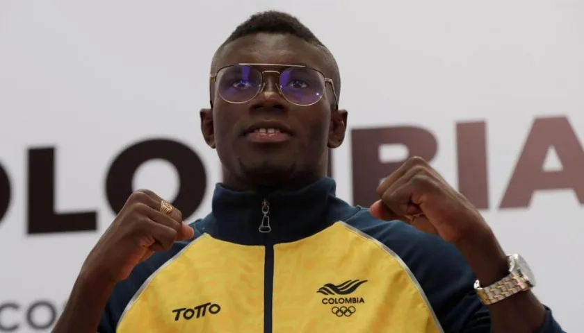 Yuberjen Martínez, boxeador colombiano. 