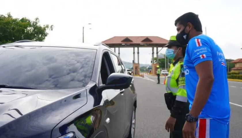 El Tránsito del Atlántico dispuso actividades para el fuente festivo.