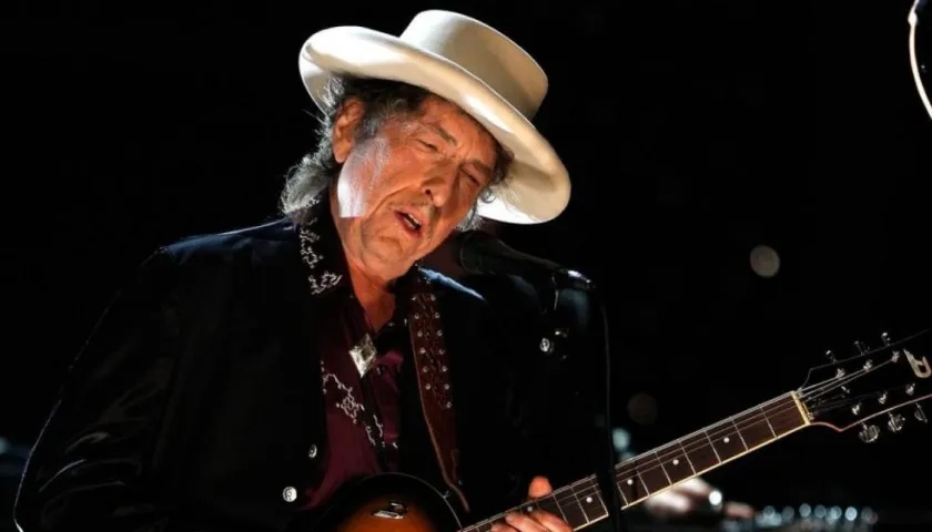 El cantautor Bob Dylan.