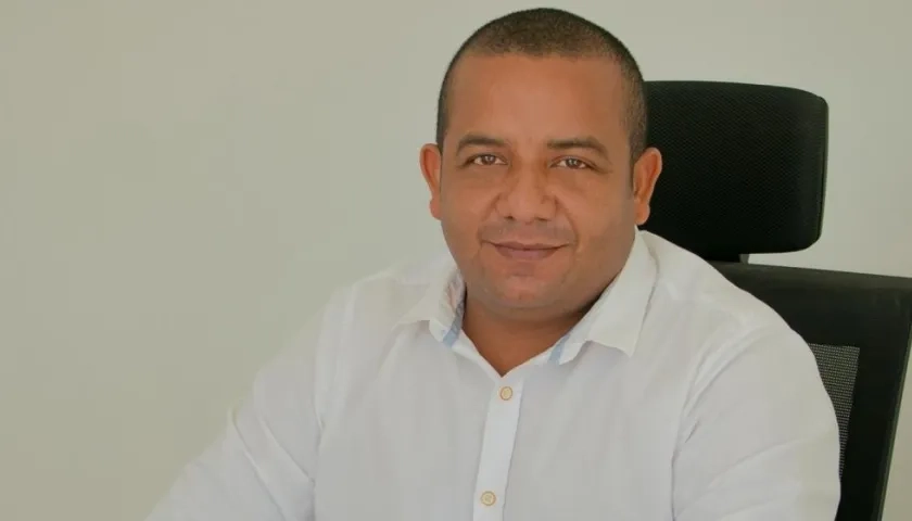 El alcalde de Candelaria, Gregorio Brito Valencia.