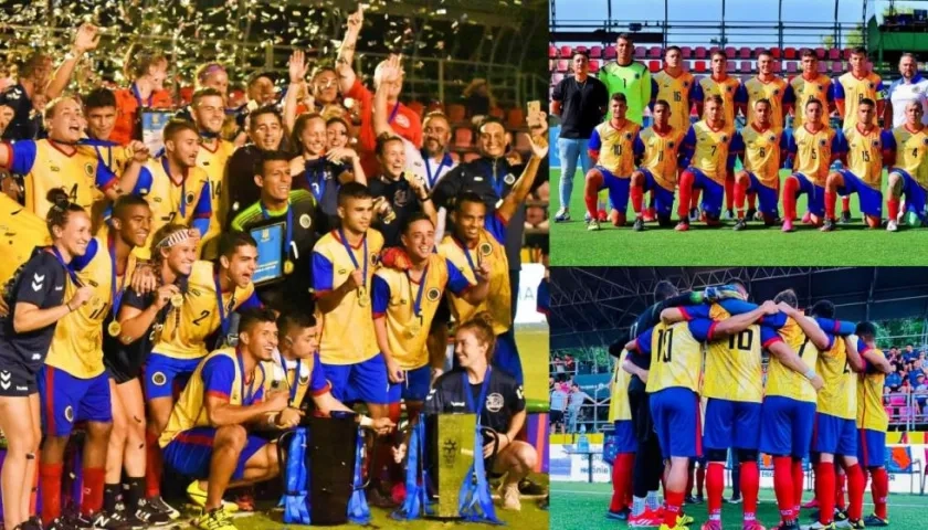 Selección Colombia sub-23 de minifútbol. 