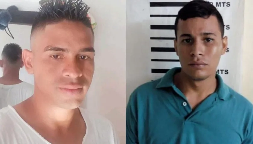 Jeison John González Aragón y Alí Sebastián Pérez Suárez.
