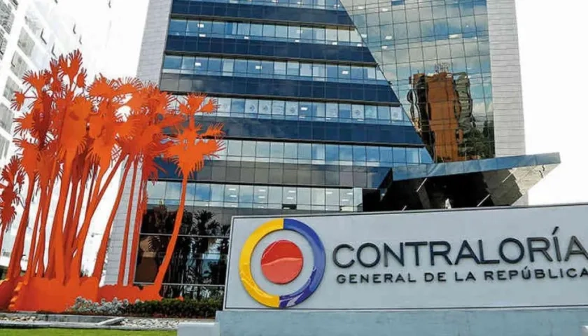 Fachada de la Contraloría General.