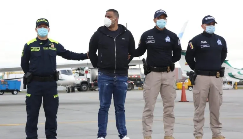 Alexánder Montoya Úsuga, alias 'El Flaco'.