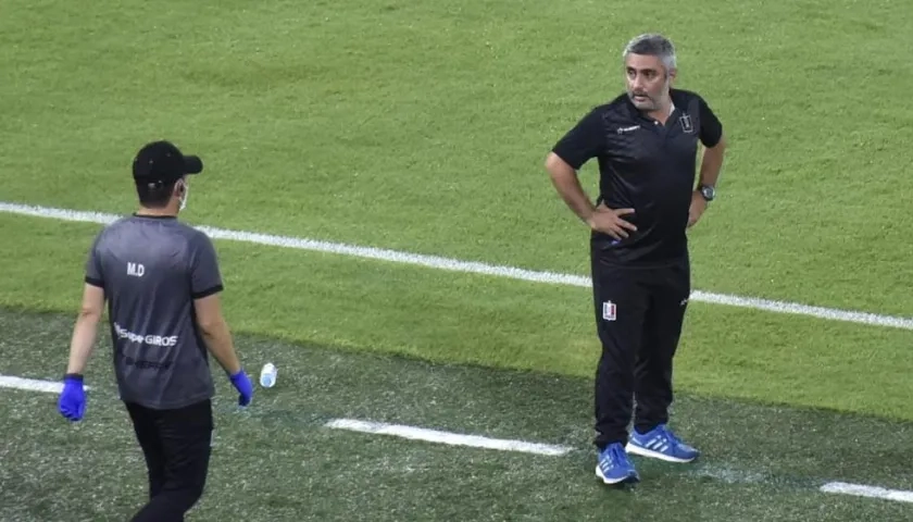 Fernando Dortti, técnico encargado del Once Caldas.